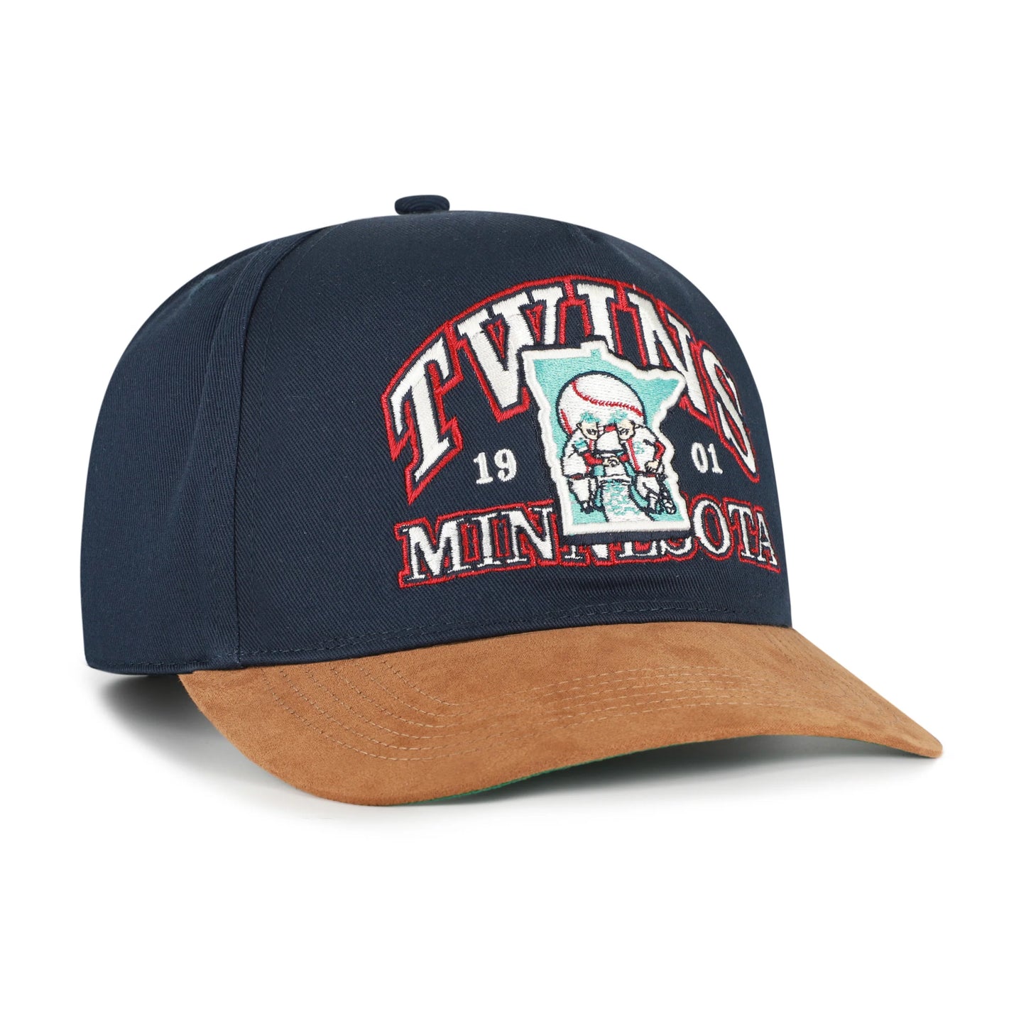 MINNESOTA TWINS COOPERSTOWN BREAK WOOD SUEDE '47 HITCH