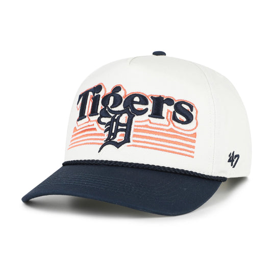 DETROIT TIGERS SCRIPT FADE TWO TONE ROPE '47 HITCH