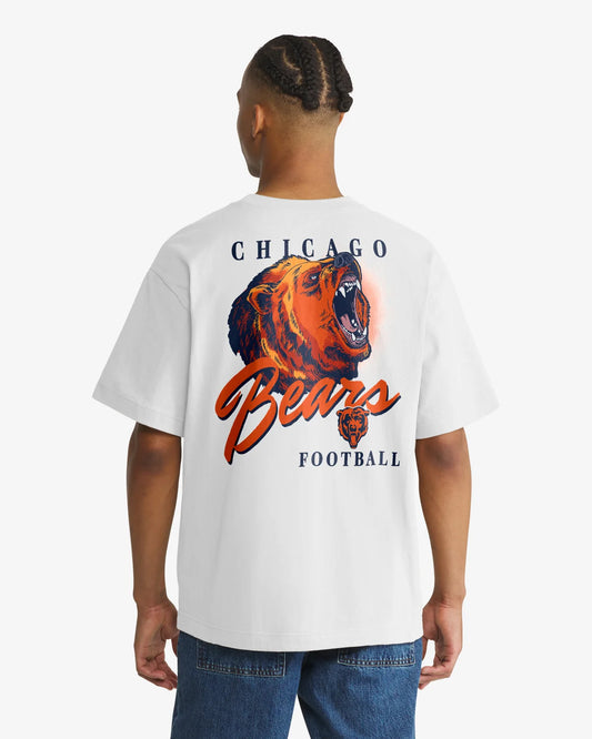 CHICAGO BEARS BACKER SCRIPT ILLUSTRATED '47 FOUNDATION TEE