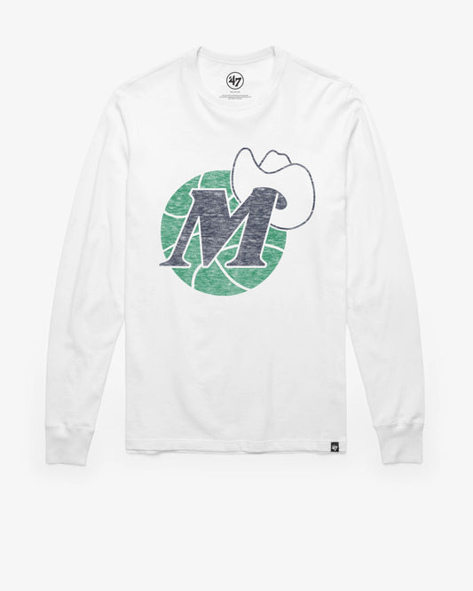 DALLAS MAVERICKS HARDWOOD CLASSICS PREMIER '47 FRANKLIN LONG SLEEVE TEE