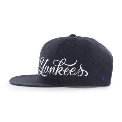 NEW YORK YANKEES MISTER CARTOON WRAP SCRIPT '47 CAPTAIN