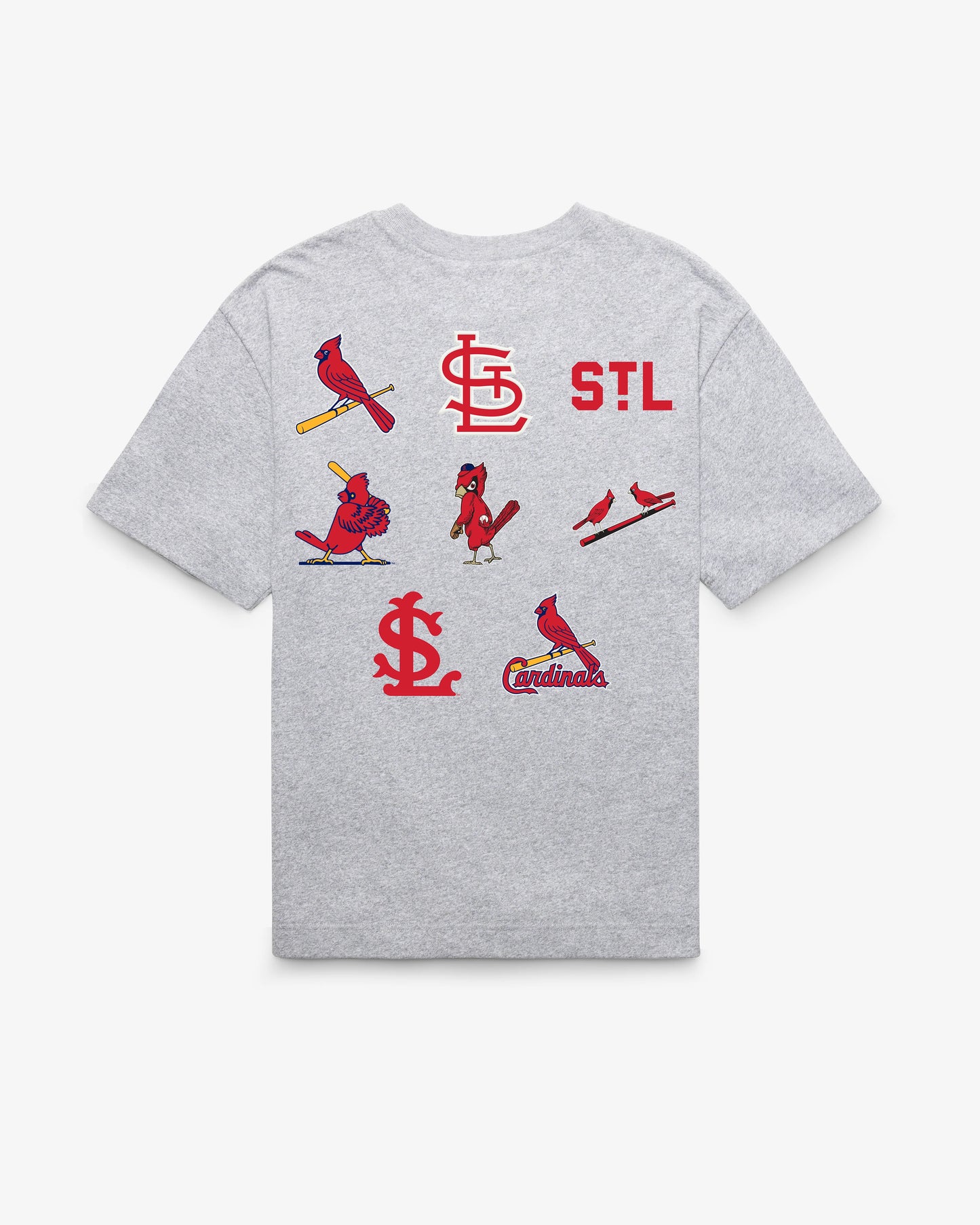 ST. LOUIS CARDINALS COOPERSTOWN HISTORY LOCK '47 FOUNDATION TEE