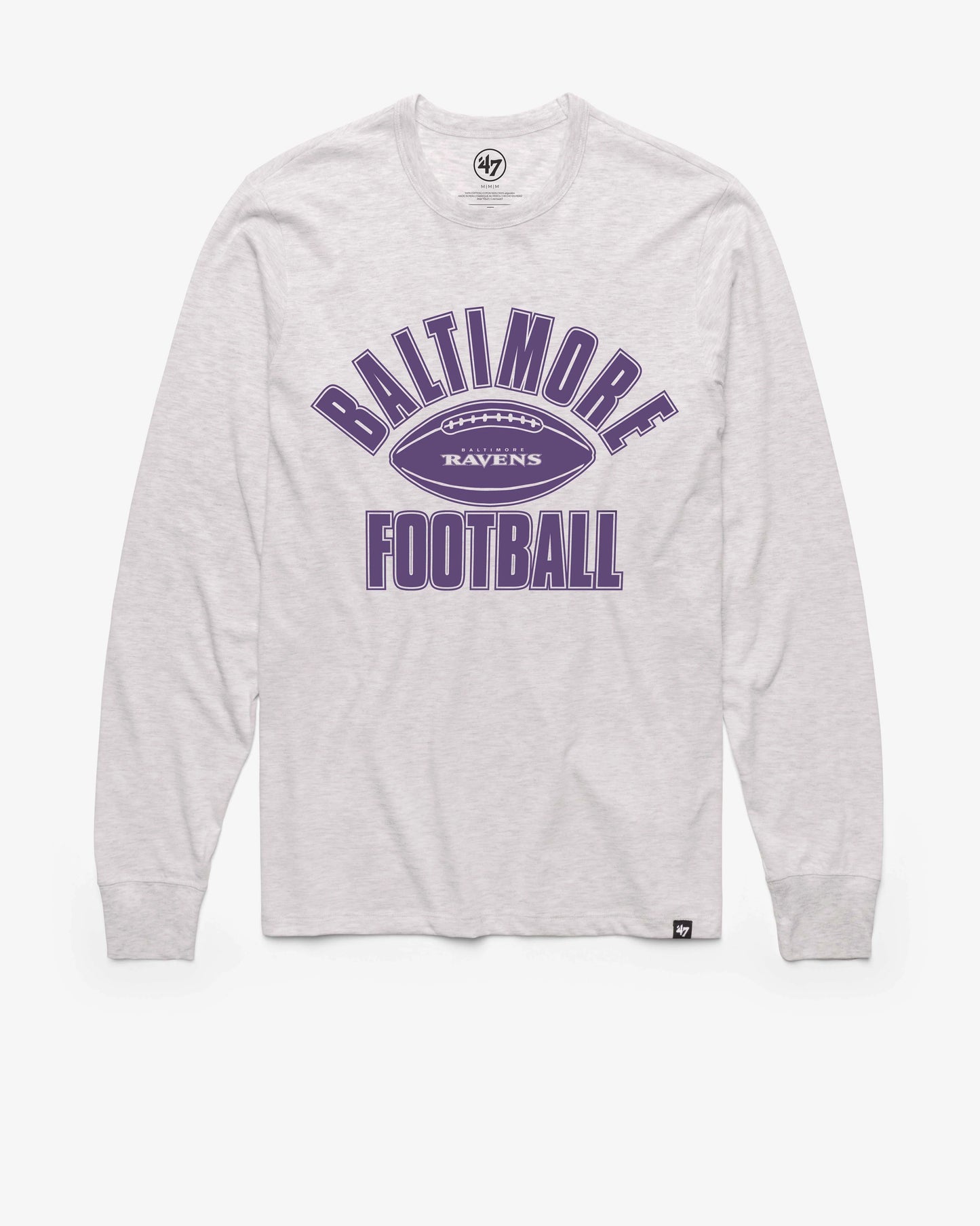 BALTIMORE RAVENS ISSUED '47 FRANKLIN LONG SLEEVE TEE