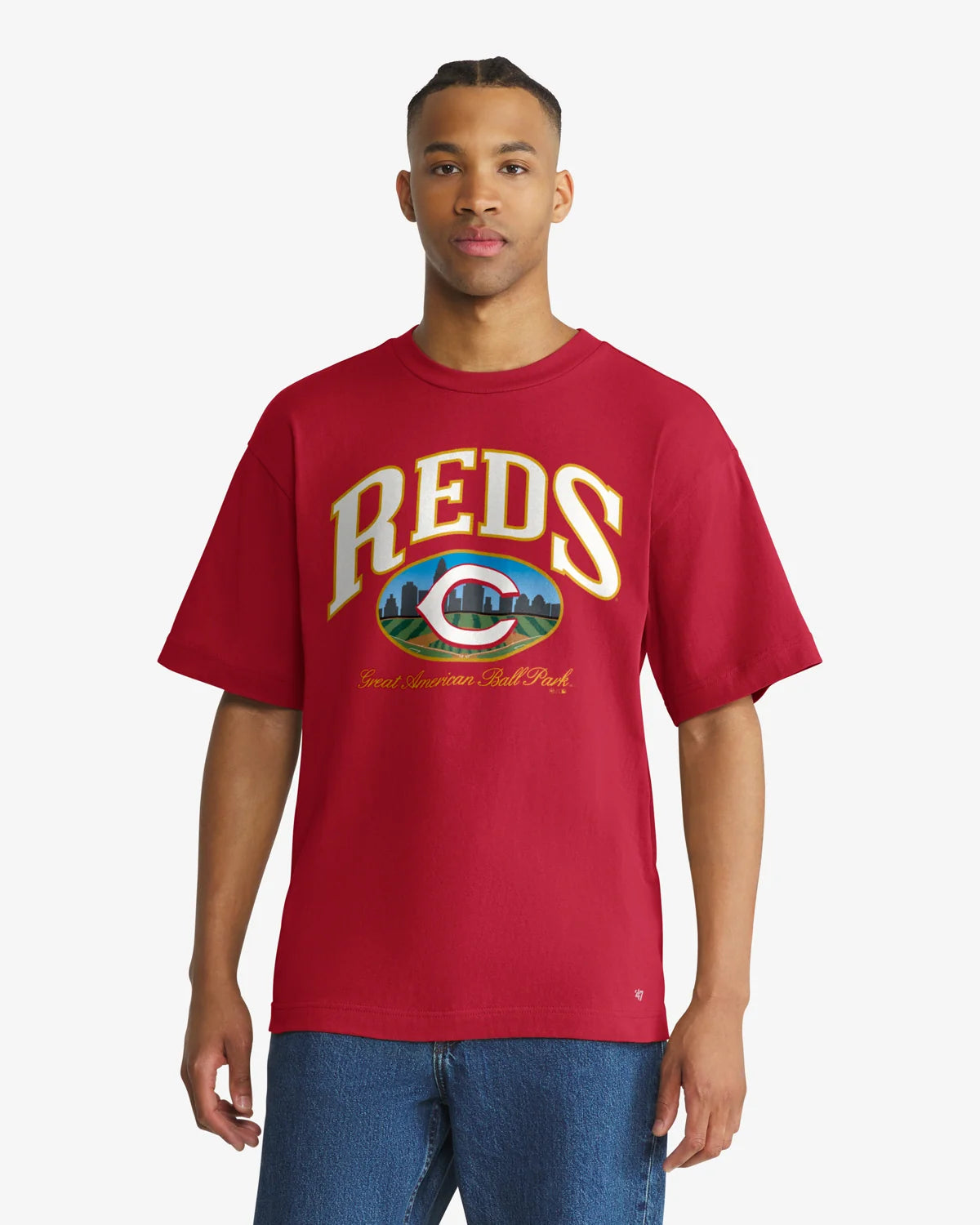 CINCINNATI REDS OPEN CITY '47 FOUNDATION TEE