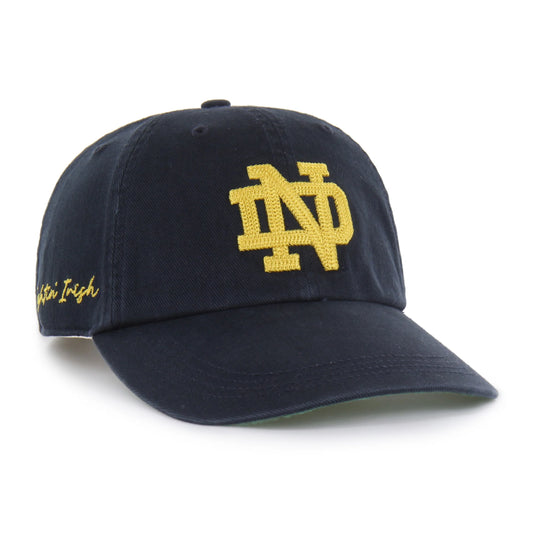 NOTRE DAME STANDALON CHAIN SIDE STITCH '47 CLEAN UP LONG VISOR