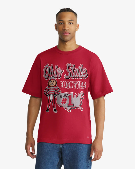 OHIO STATE BUCKEYES MASCOT MANIA '47 FOUNDATION TEE