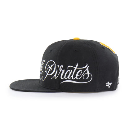 PITTSBURGH PIRATES MISTER CARTOON WRAP SCRIPT '47 CAPTAIN