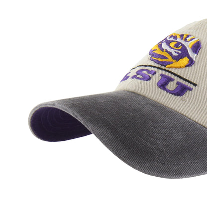 Louisiana State Tigers LSU Logo Line Two Tone '47 Clean Up