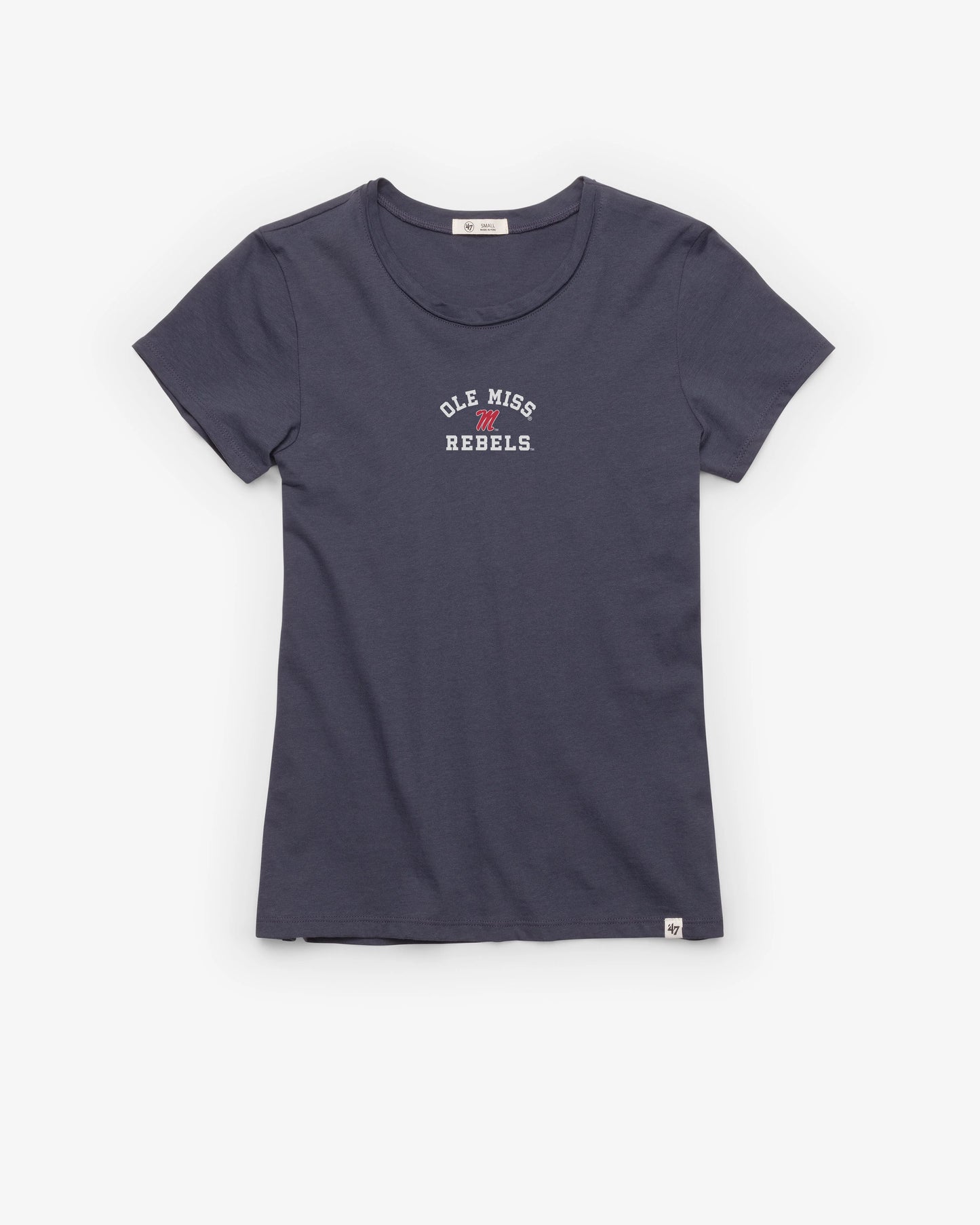 OLE MISS REBELS SPIRITED ARCH '47 WOMEN'S FRANKIE TEE
