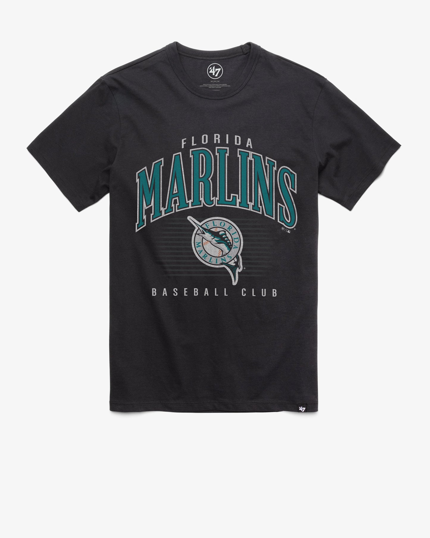 MIAMI MARLINS COOPERSTOWN DOUBLE HEADER '47 FRANKLIN TEE