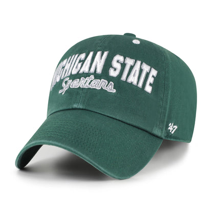 MICHIGAN STATE SPARTANS VINTAGE MASCOT MANIA '47 CLEAN UP