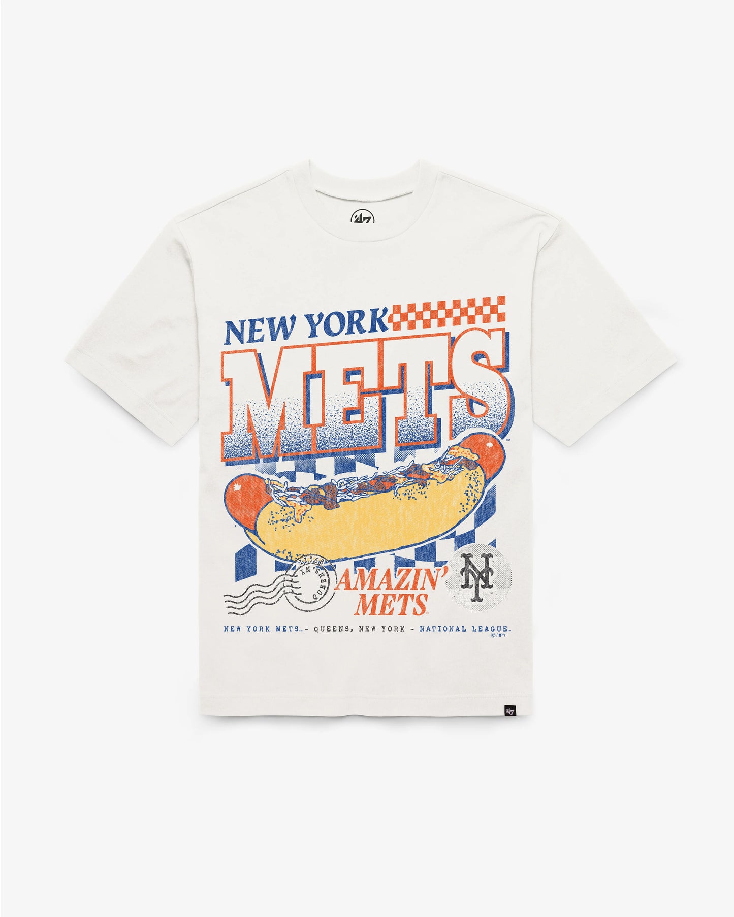NEW YORK METS ON THE GRILL '47 FOUNDATION TEE