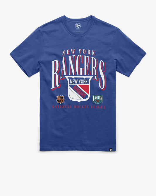 NEW YORK RANGERS VINTAGE CREASE '47 FRANKLIN TEE
