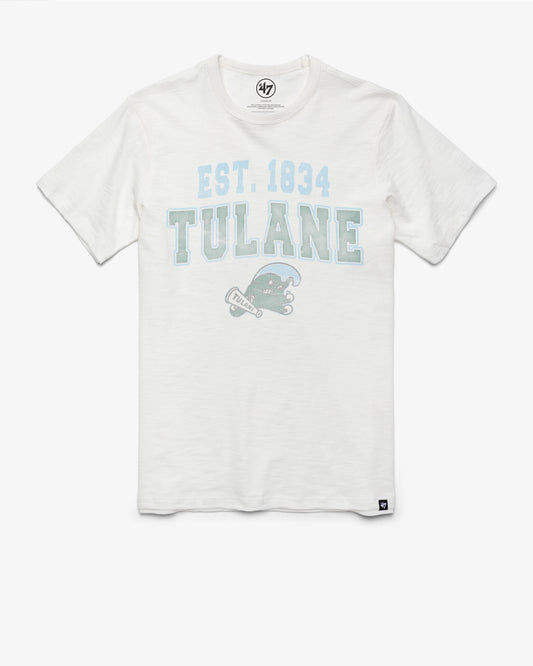 TULANE GREEN WAVE STADIUM WAVE '47 SCRUM TEE