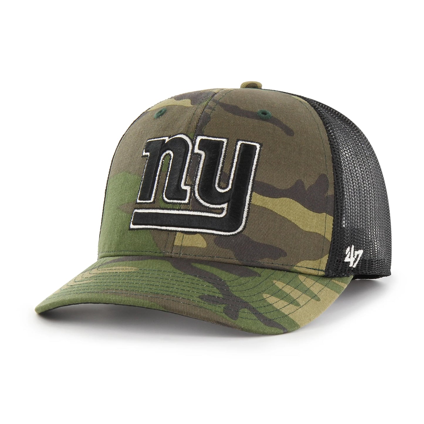 New York Giants Camo Strap '47 Trucker