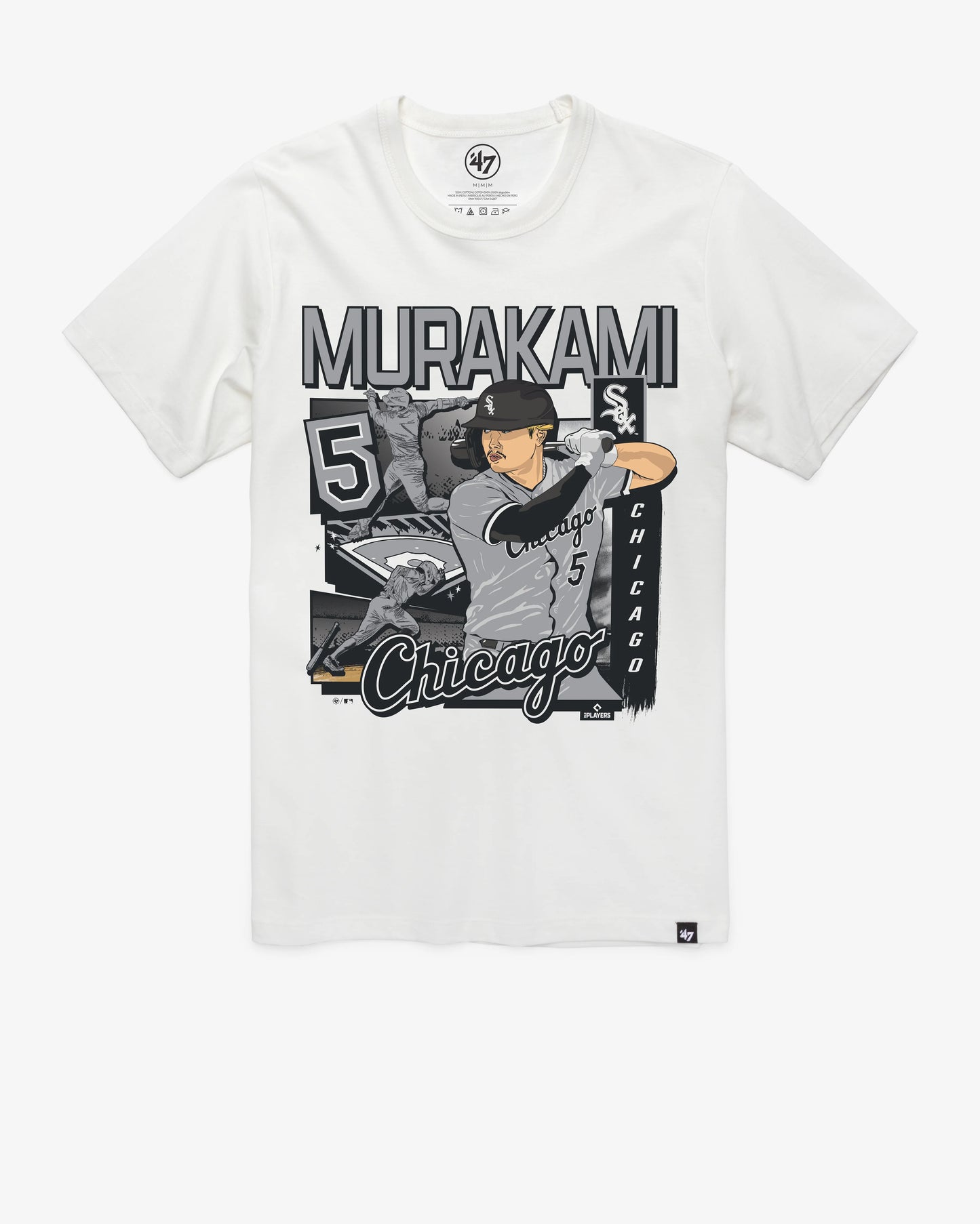 MUNETAKA MURAKAMI FIELD MARK '47 FRANKLIN TEE
