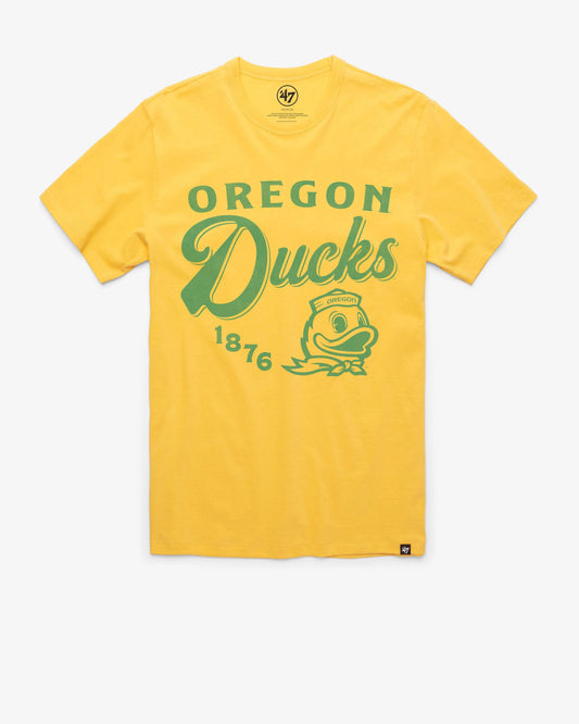 OREGON DUCKS DIAG SCRIPT '47 FRANKLIN TEE