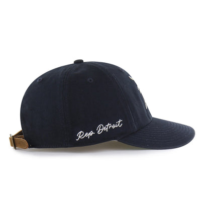 DETROIT TIGERS CHAIN SIDE STITCH '47 CLEAN UP ROUND VISOR
