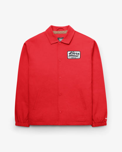 SAN FRANCISCO 49ERS HISTORIC RETREAD '47 COACHES JACKET