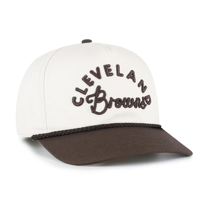 CLEVELAND BROWNS ROPE SCRIPT '47 WOMEN'S HITCH RF RELAXED FIT