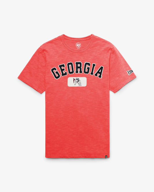 GEORGIA BULLDOGS VINTAGE SEYMOORE WELL WORN '47 HEAVY SLUB TEE