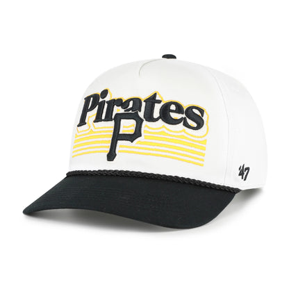 PITTSBURGH PIRATES SCRIPT FADE TWO TONE ROPE '47 HITCH