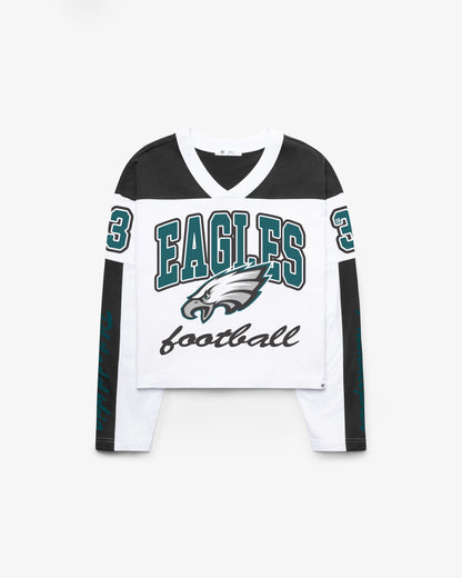 PHILADELPHIA EAGLES EXCLAMATION '47 WOMEN'S METRO JERSEY TEE