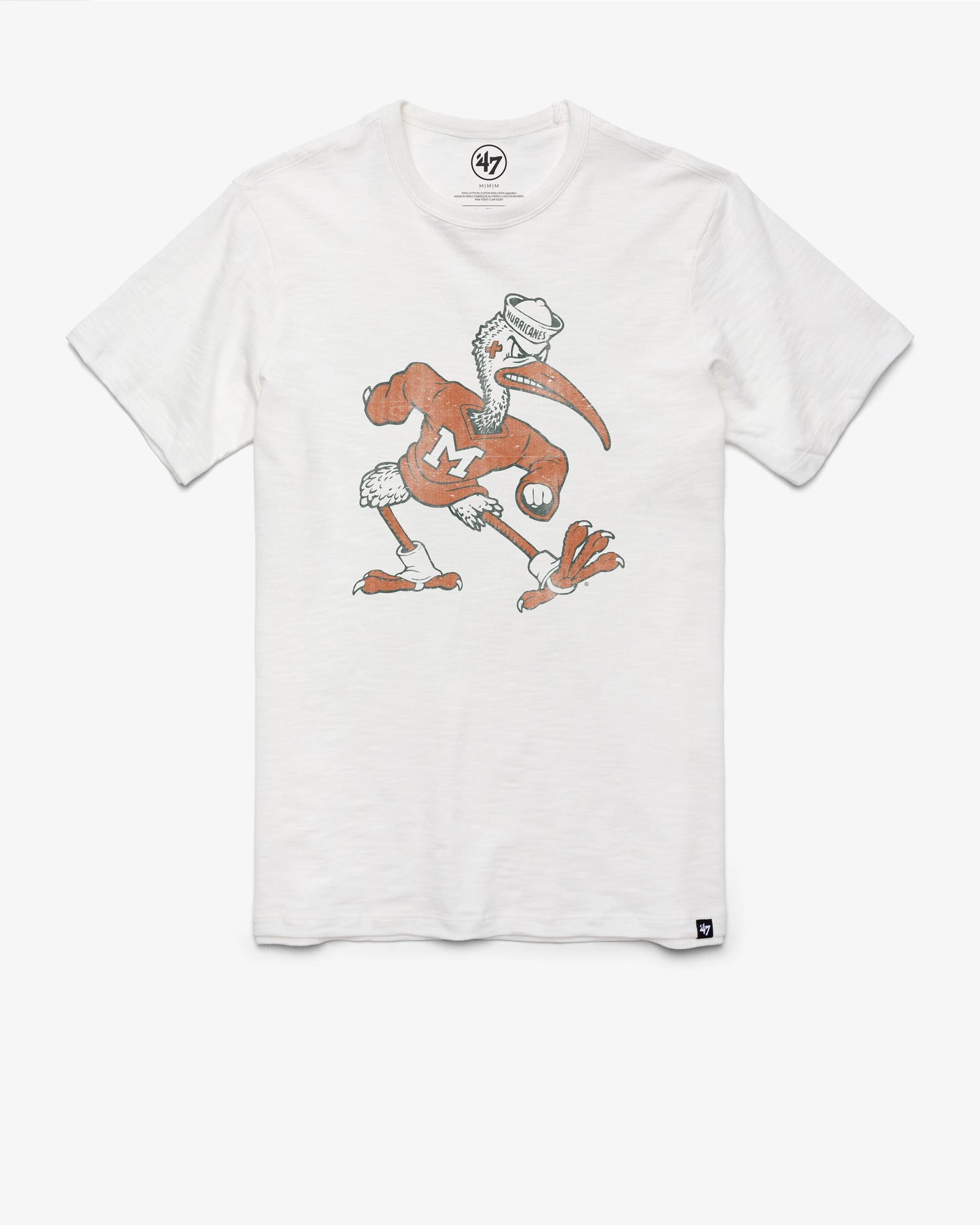 MIAMI HURRICANES VINTAGE GRIT '47 SCRUM TEE