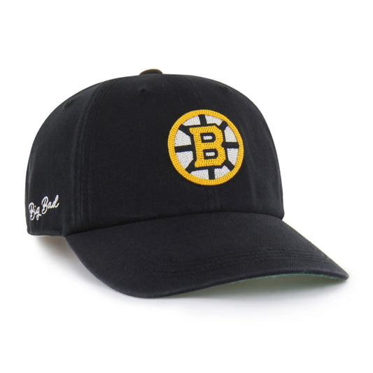 BOSTON BRUINS CHAIN SIDE STITCH '47 CLEAN UP LONG VISOR