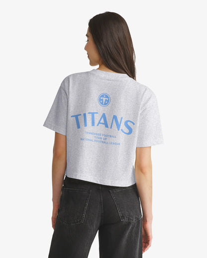 TENNESSEE TITANS HADRIAN '47 FOUNDATION CROP TEE WOMENS