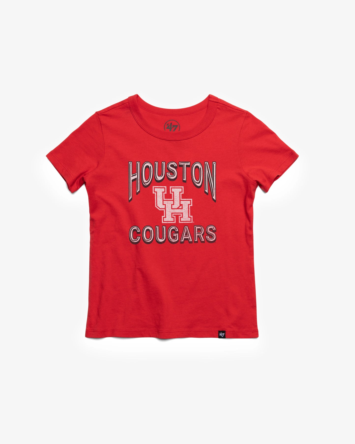 HOUSTON COUGARS FAN OUT '47 KID'S FRANKLIN TEE