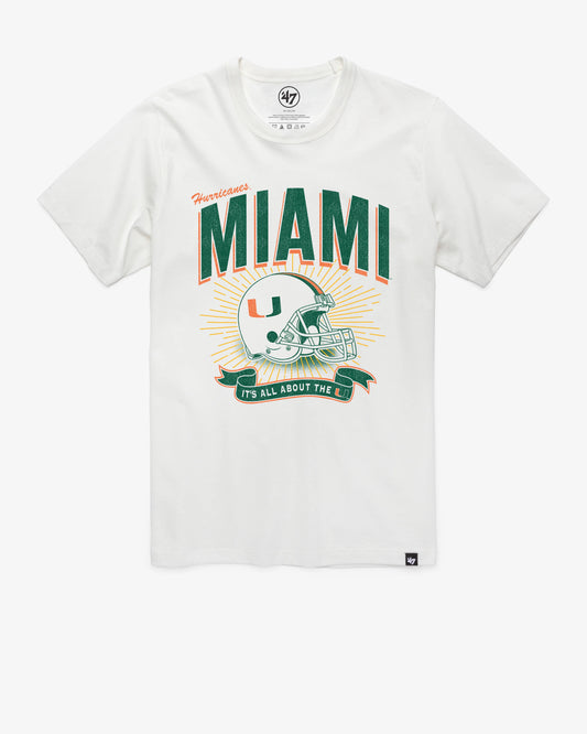 MIAMI HURRICANES PRIME PLAY '47 FRANKLIN TEE