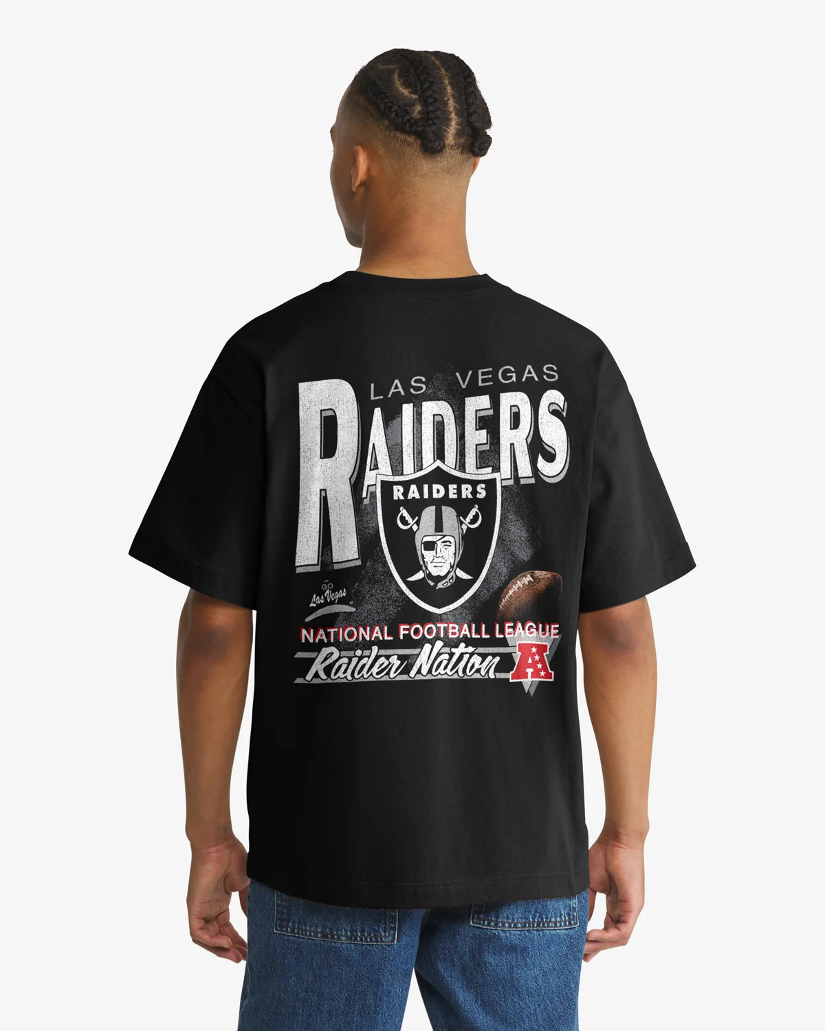 LAS VEGAS RAIDERS UNDER BAR '47 FOUNDATION TEE