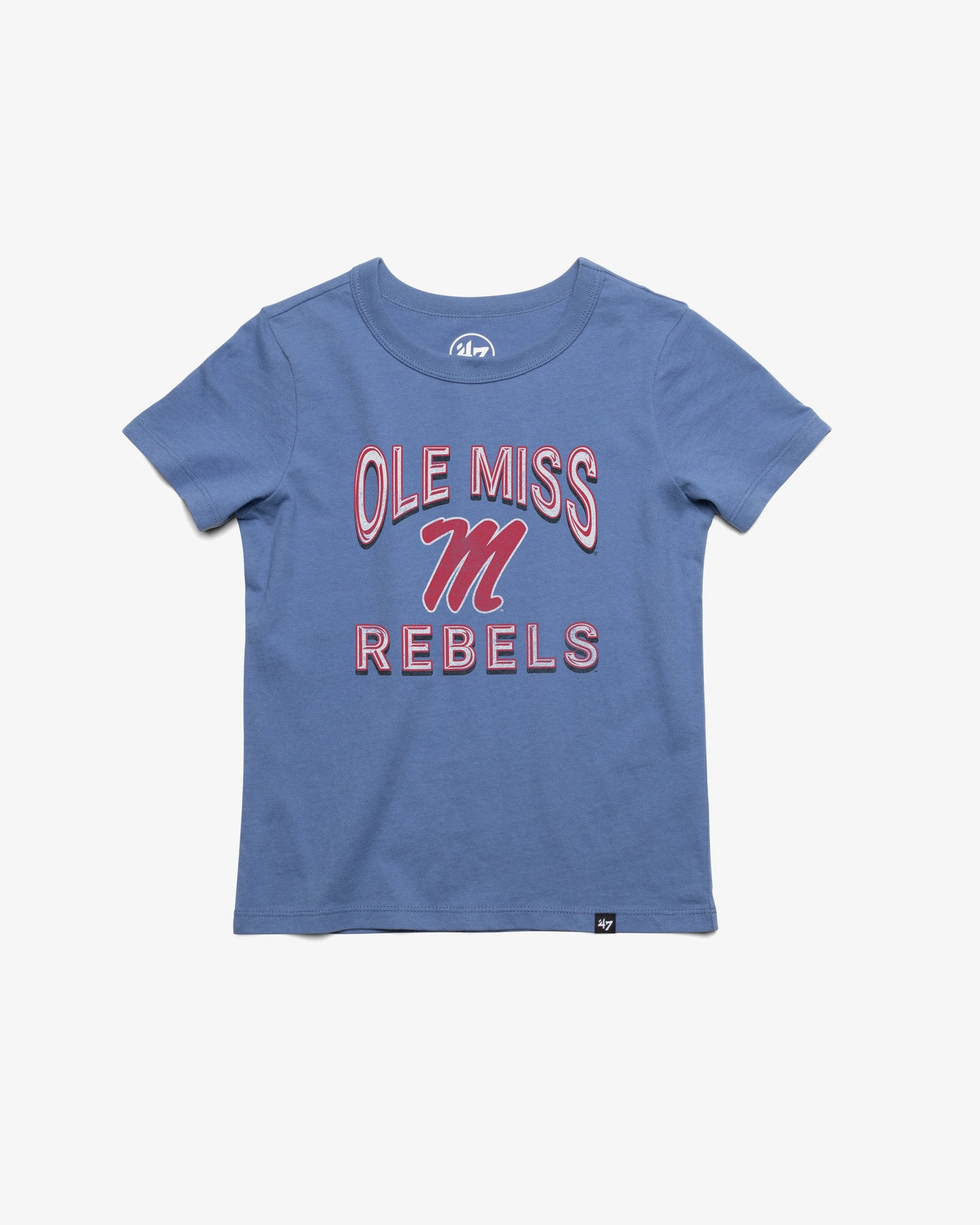 MISSISSIPPI REBELS FAN OUT '47 KID'S FRANKLIN TEE