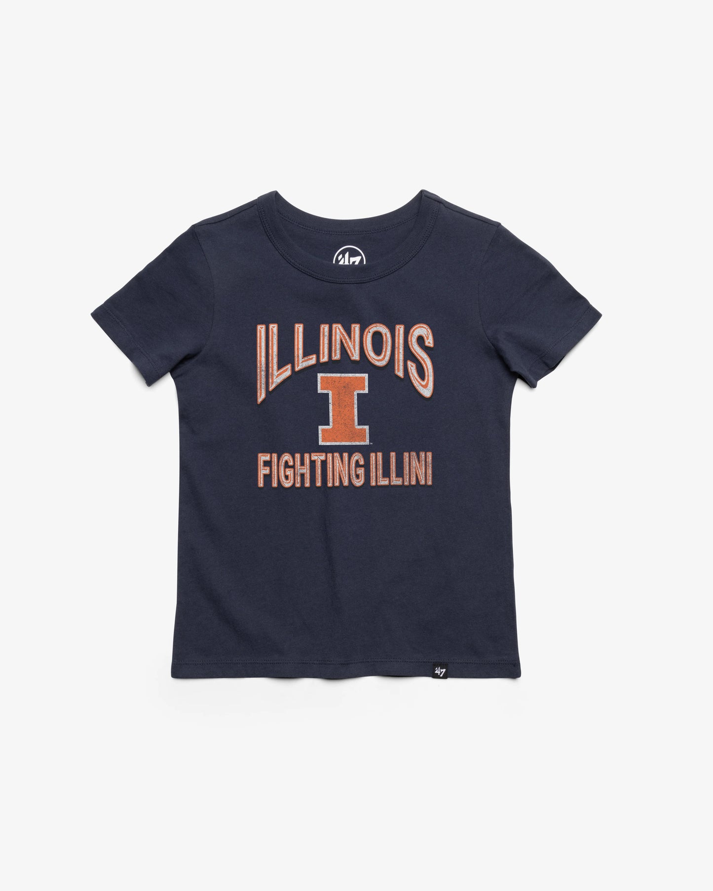 ILLINOIS FIGHTING ILLINI FAN OUT '47 KID'S FRANKLIN TEE
