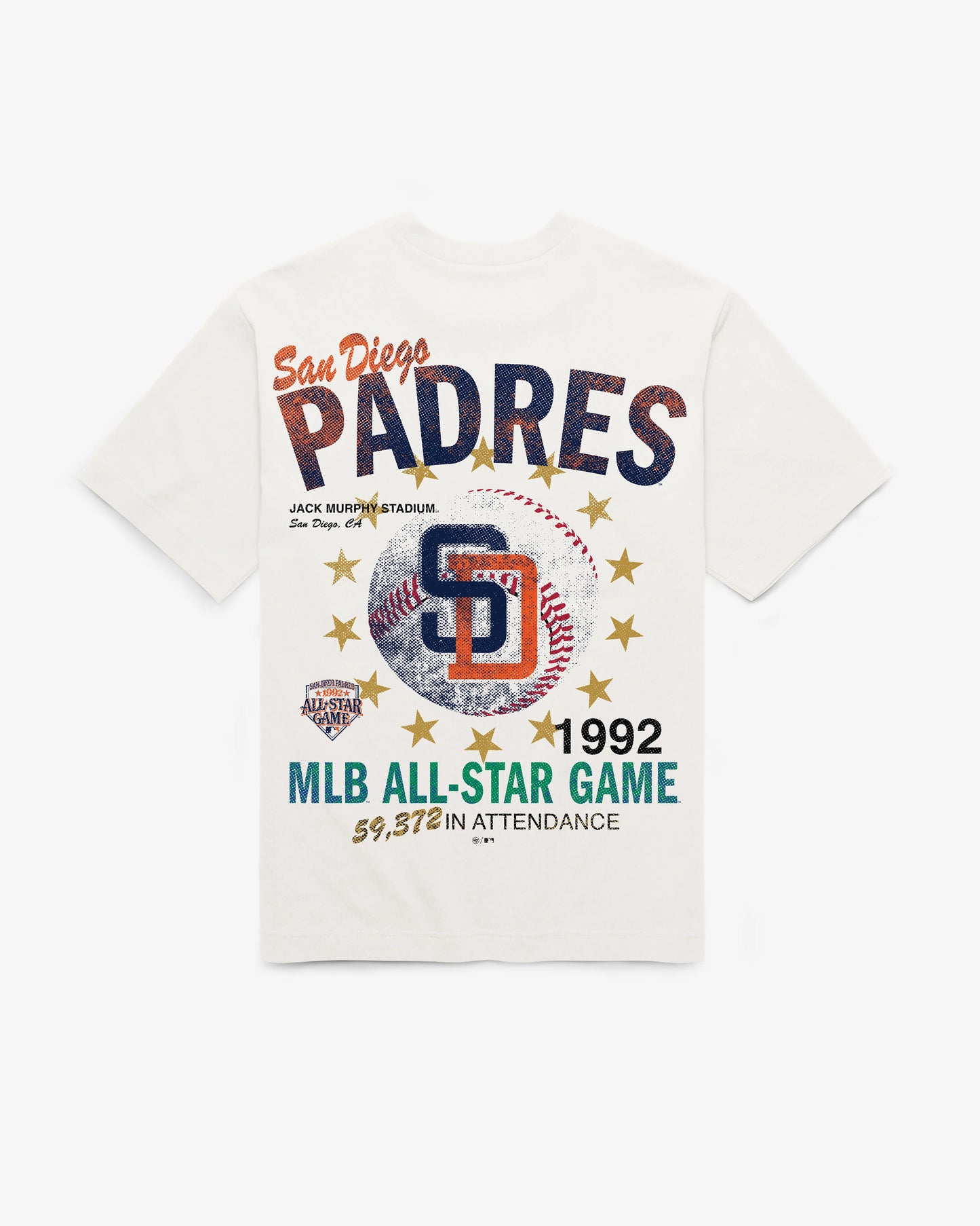 SAN DIEGO PADRES COOPERSTOWN ALL STAR GAME '47 FOUNDATION TEE