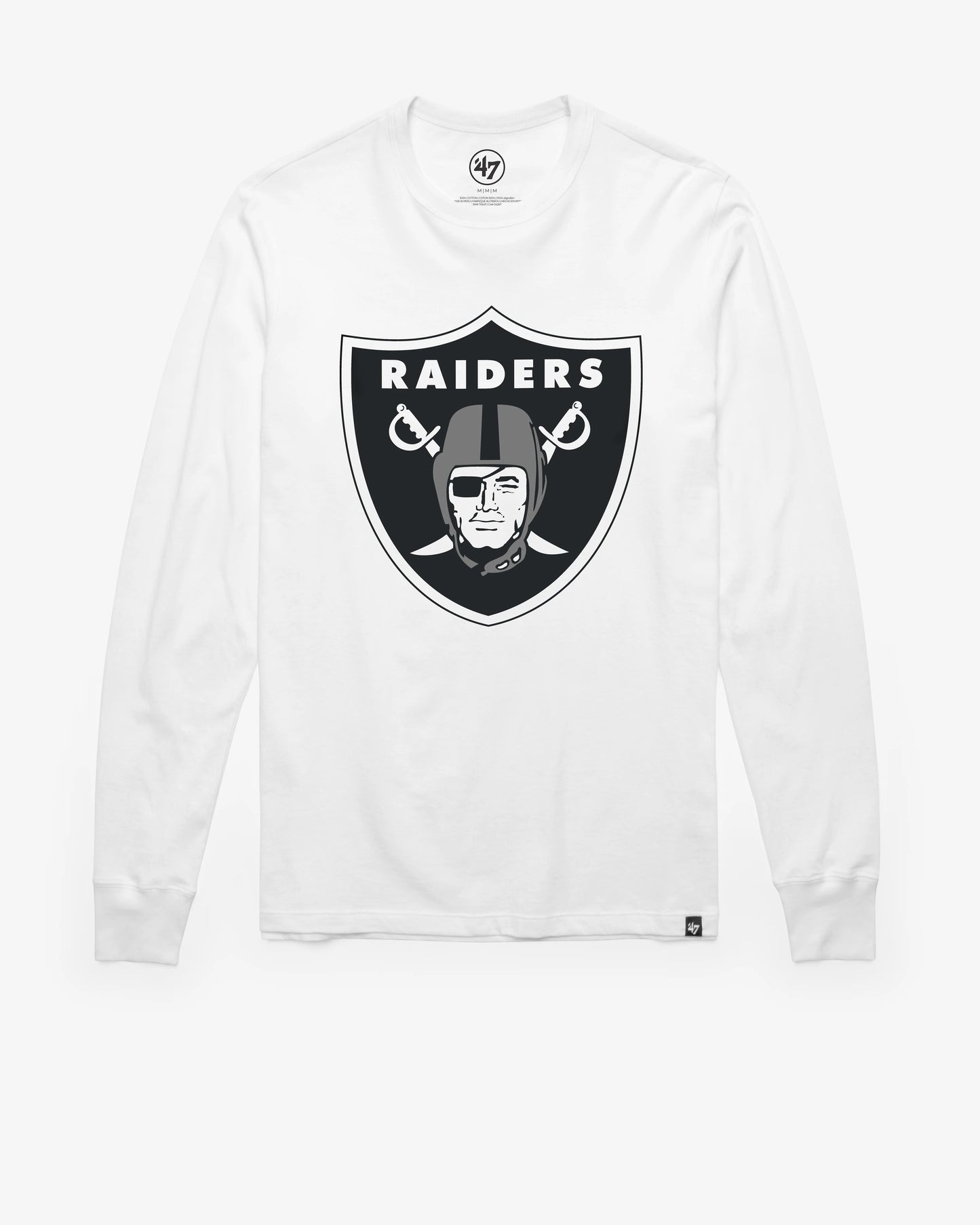 LAS VEGAS RAIDERS PREMIER '47 FRANKLIN LONG SLEEVE TEE
