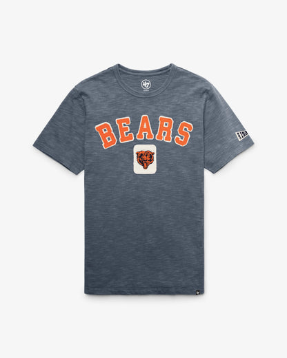 CHICAGO BEARS HISTORIC SEYMOORE WELL WORN '47 HEAVY SLUB TEE
