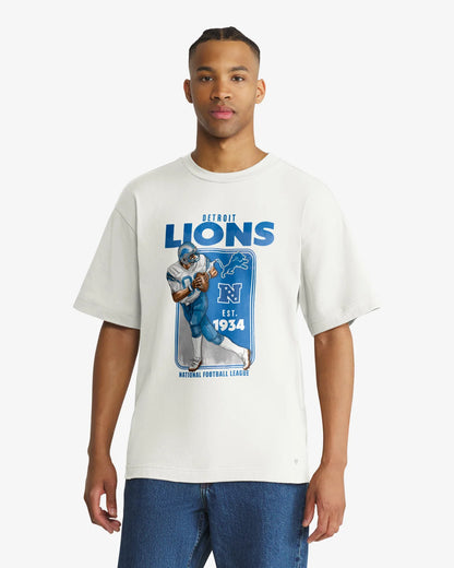DETROIT LIONS PLAYBRUSH '47 FOUNDATION TEE