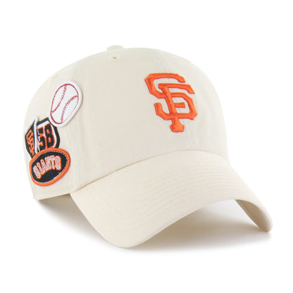 SAN FRANCISCO GIANTS BADGES '47 CLEAN UP