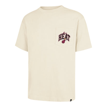 MIAMI HEAT BACK DOOR POCKET '47 FOUNDATION TEE