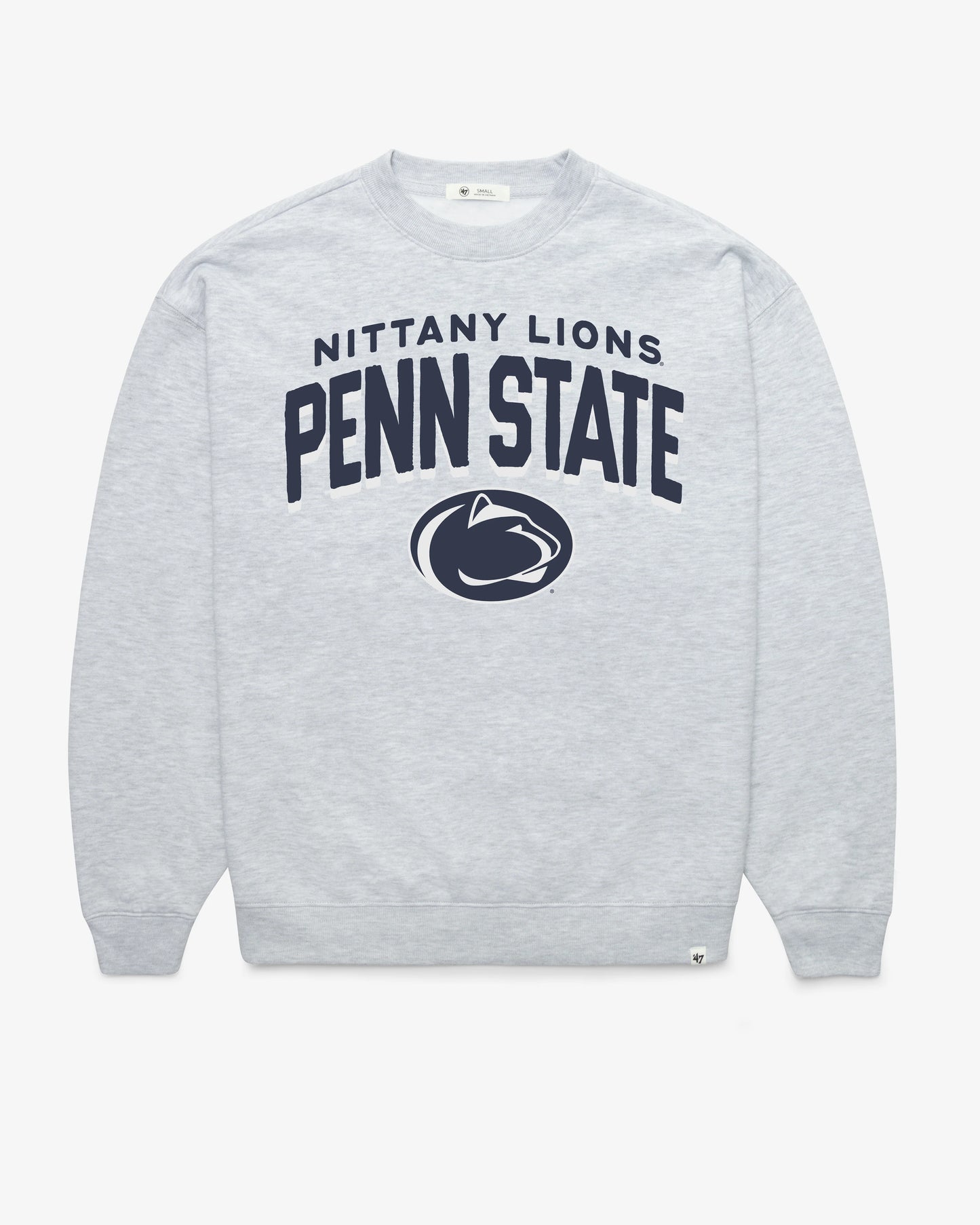 PENN STATE NITTANY LIONS CAMPUS ARCH CLOUD '47 OVERSIZED CREW WOMENS