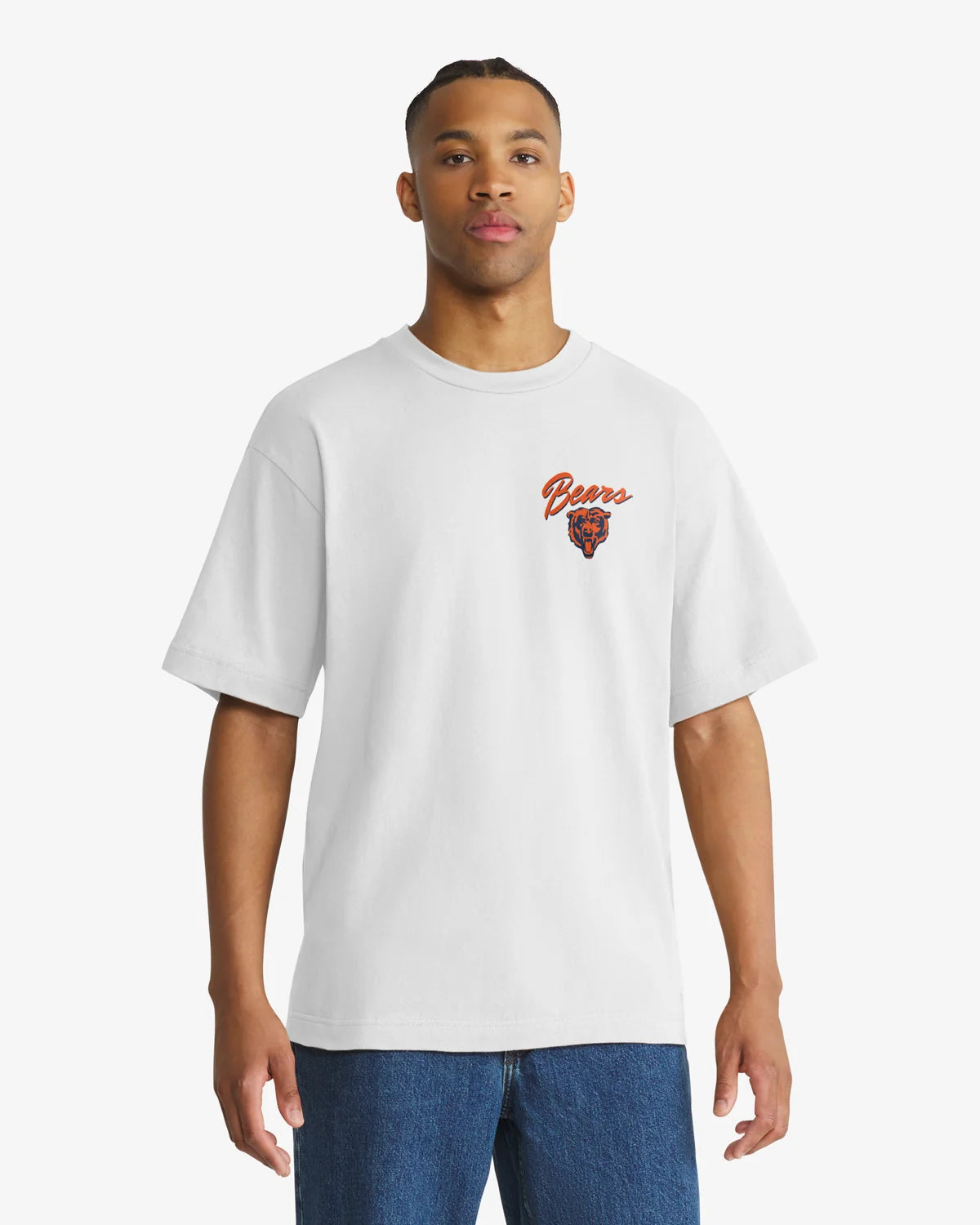 CHICAGO BEARS BACKER SCRIPT ILLUSTRATED '47 FOUNDATION TEE