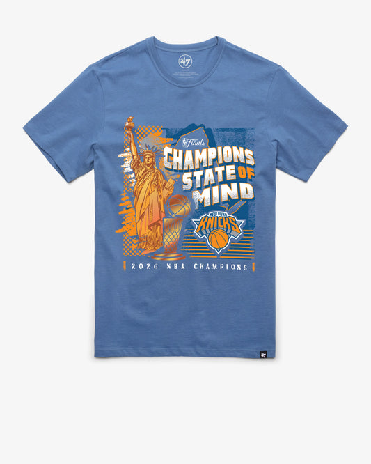 NEW YORK KNICKS 2026 NBA CHAMPIONS '47 FRANKLIN TEE