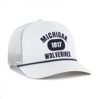 Michigan Wolverines Vintage Flock Ball '47 Hitch