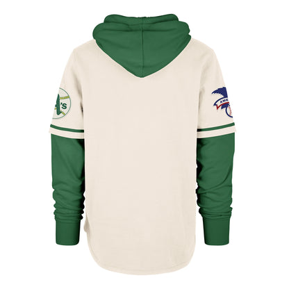 ATHLETICS BASEBALL COOPERSTOWN TRIFECTA '47 SHORTSTOP PULLOVER HOOD