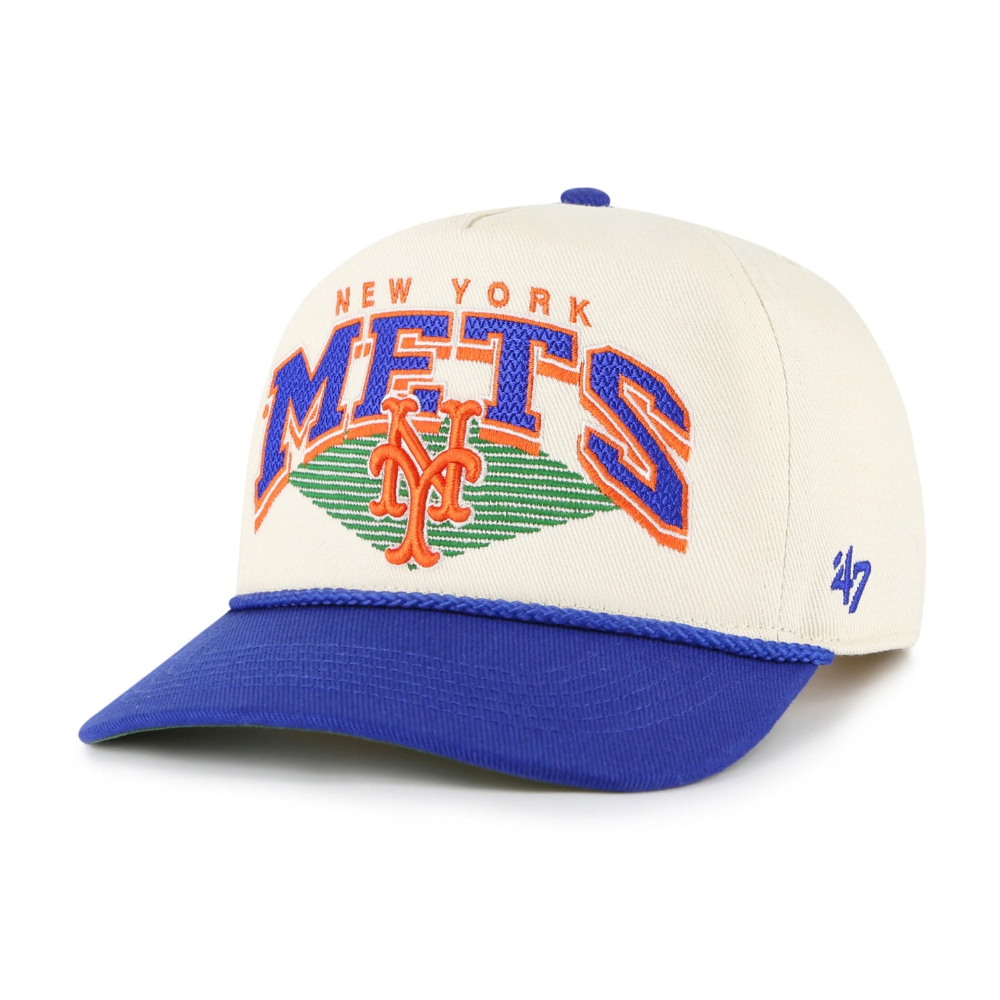 NEW YORK METS POMONA TWO TONE ROPE '47 HITCH