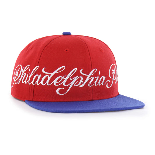 PHILADELPHIA PHILLIES MISTER CARTOON WRAP SCRIPT '47 CAPTAIN