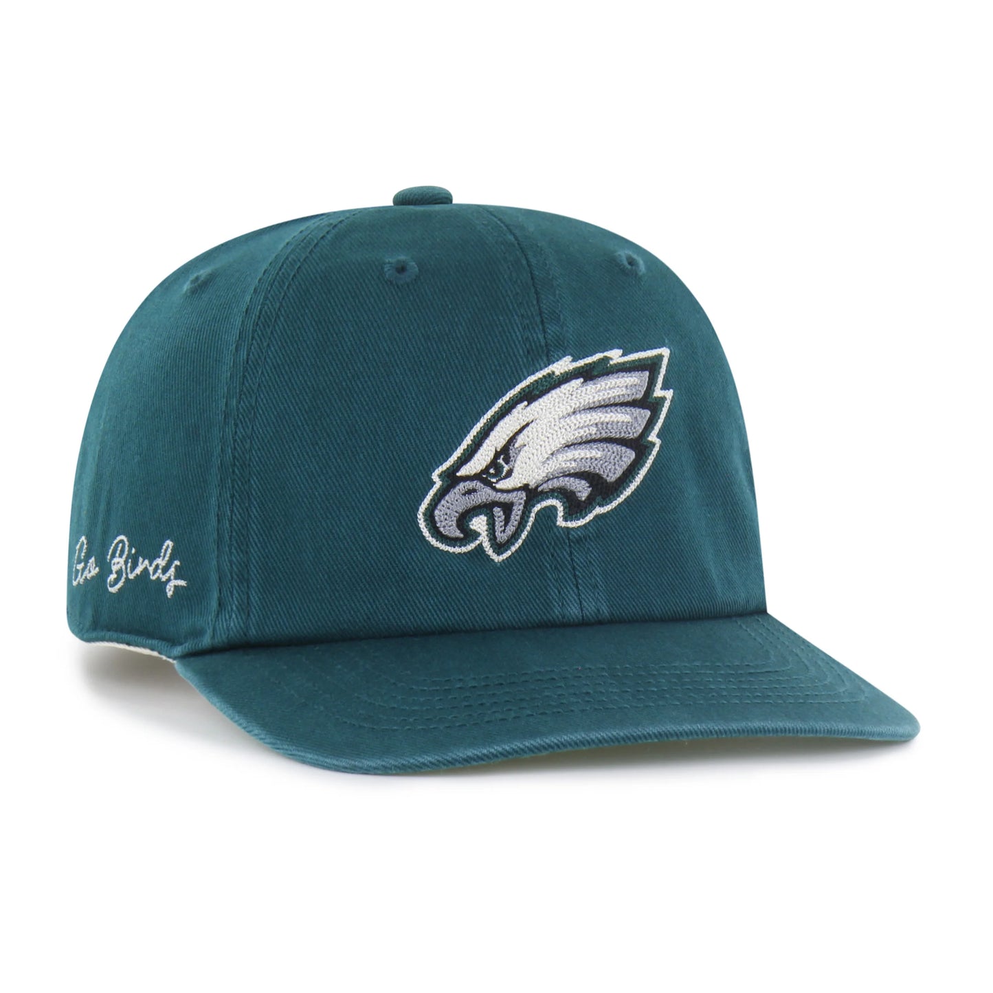 PHILADELPHIA EAGLES CHAIN SIDE STITCH '47 CLEAN UP FLAT BRIM