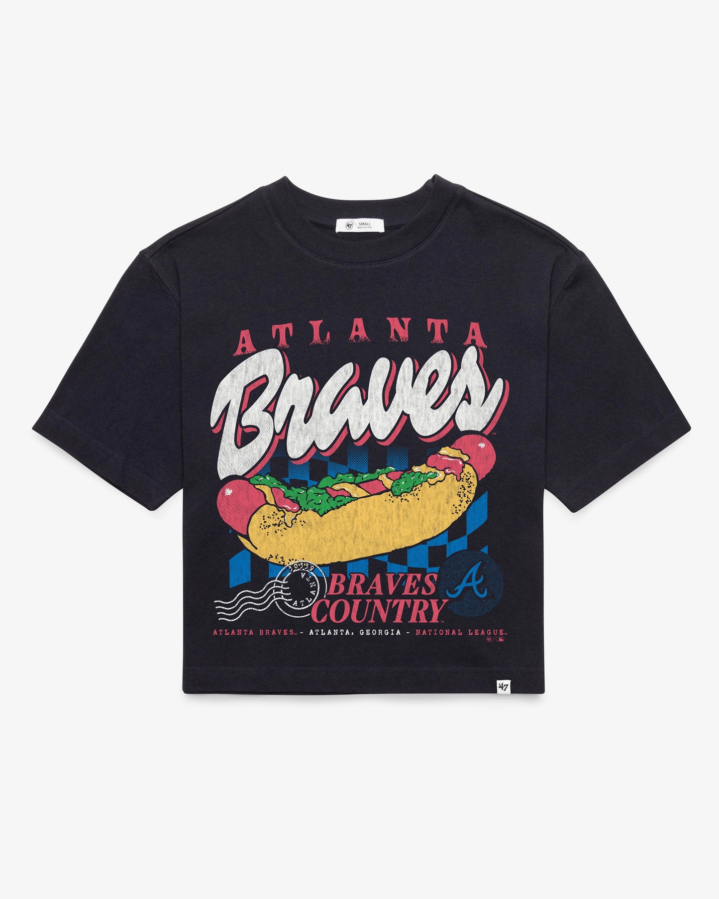 ATLANTA BRAVES BITE ZONE '47 REED CITY TEE WOMEN